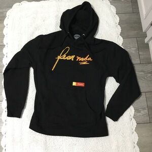 FEAR NADA Hoodie CHERRY DOC EsLoMio size M